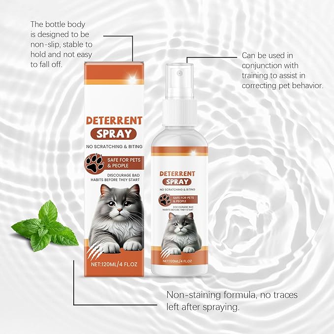 120ml AntiClimbing Cats Sprays Citrus Base Deterring Furniture Guard Damage Prevention Indoor Control Anticat Climbing Sprays for Furniture
