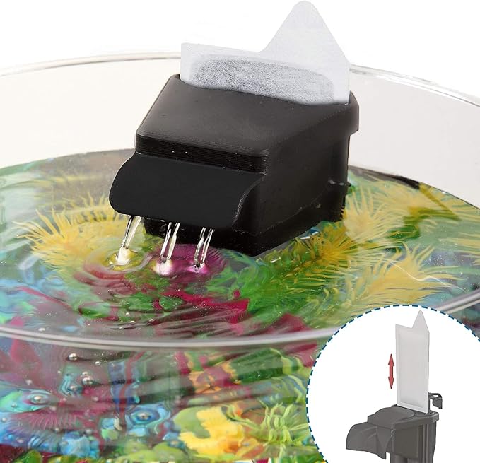 3-Gallon L26 Fish Tank Kit and Small 6-Pack Filter Cartridges