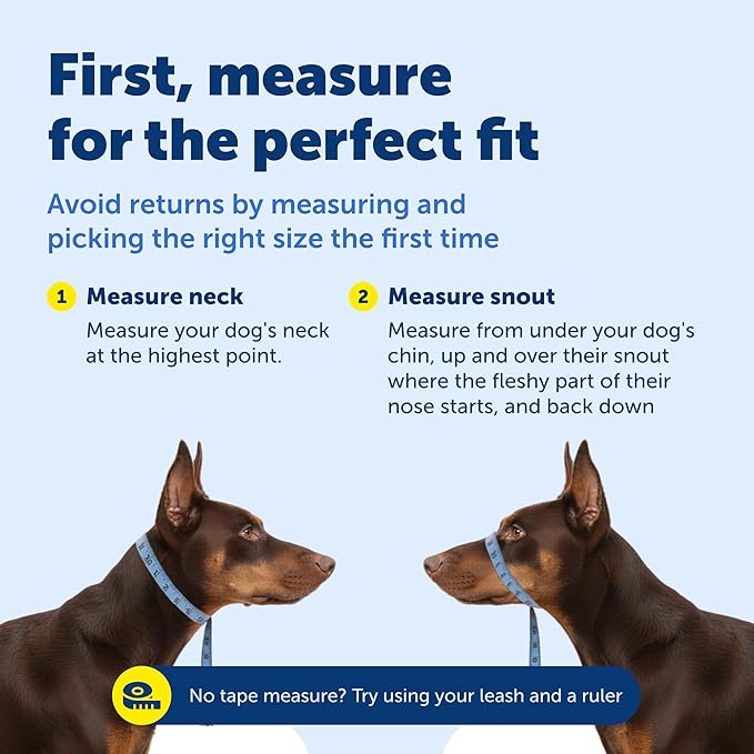 PetSafe Gentle Leader Headcollar No-Pull Dog Collar - Helps Improve Walks - Durable Nylon Construction - Padded Nose Loop - Adjustable Fit - Comfort Walking Halter - Medium, Fawn