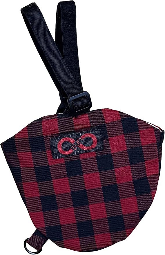 Bird Diapers Chicken Diaper Duck Diaperalls for Hens, Roosters, Ducks, Ducklings, Birds, Cockatiel, Dove - Reusable, Adjustable by Uni Infinity (Buffalo Plaid, Bird Small, 1, Count)