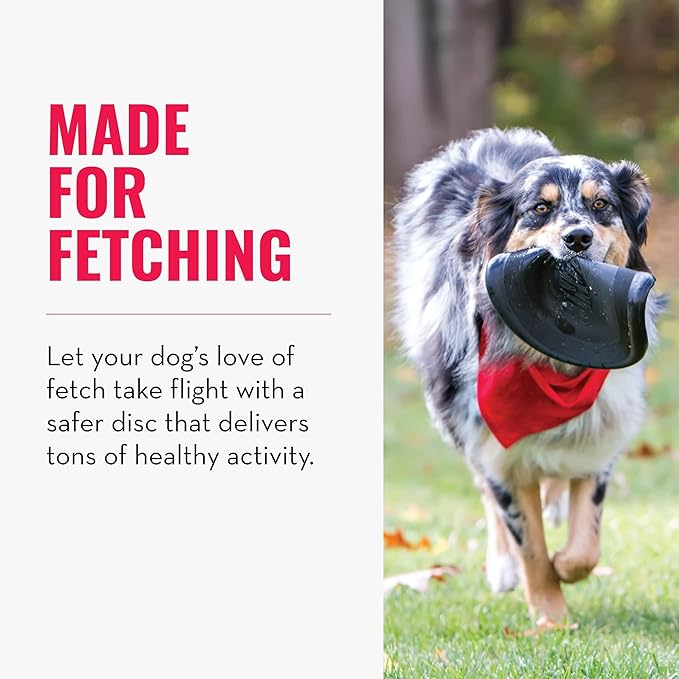 KONG Extreme Flyer - Dog Toy Supports Healthy Exercise - Soft Disc for Dogs - Toy for Fetch & Retrieve - Durable Flying Disc Dog Toy with Rebound - for Large Dogs
