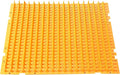 Cat Repellent Outdoor Mat Cats Dogs Plastic Bendable, Spiked Deterrent Training Repellent Pet Mats with Spikes for Indoor Outdoor Supplies, Keep Cats Out of Yard Permanently, 16 x 13 Inch (Orange)