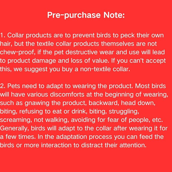 Parrot Neck Collar Pet Anti-bite Picking Feather Healing Protective Neck Cover Collar for Birds Conures Cockatiels Lovebirds Budgies Cockatoos African Grey Random Color (2XL)