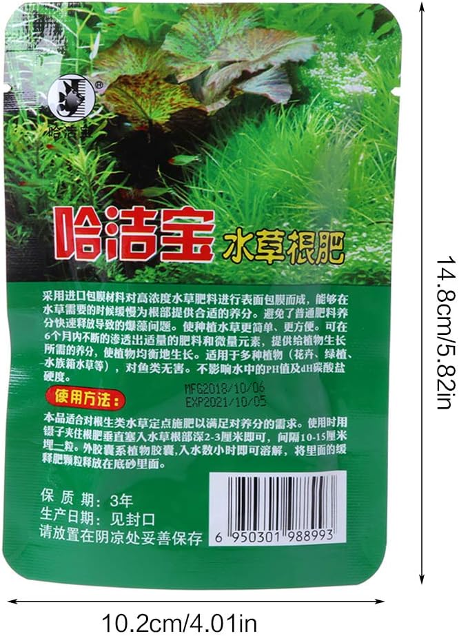 40 Pieces Root Tabs Freshwater Aquarium Aquatic Plant Fertilizer 40 Tablets Capsules with Organic Resin Coated,Pen Holder
