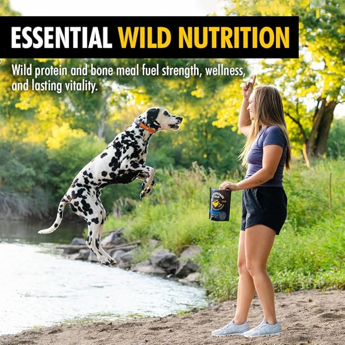 High Country Wild Blueberry Elk & Venison Multipurpose Dog Treats - Natural Grain-Free Puppy & Dog Snacks - Protein for Training & Reward - No Fillers, No Artificial Preservatives, 8oz 2 Packs