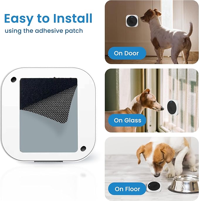 Dog Bells to Go Outside, Wireless Dog Doorbell Operating at 1000 Feet with Chew Resistant IP65 Waterproof Touch Button, CD Quality Sound & 4 Notification Modes