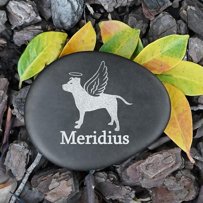 Pet Loss Gifts - Personalized Pet Memorial Stones - Dog Memorial Stone - Remembrance Gifts for Loss of Dog - Personalized Pet Memorial Gifts - Loss Dog Sympathy Gifts - Pet Loss Gifts