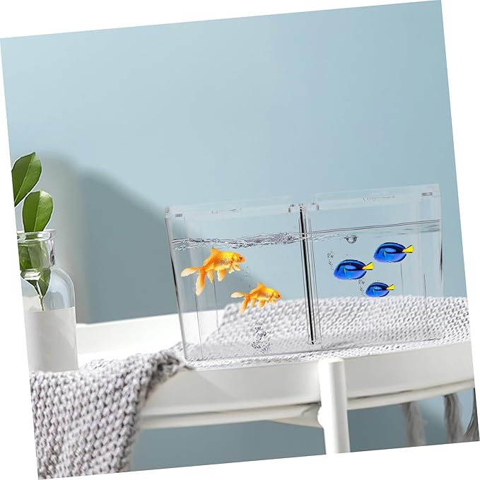 Multifunctional Fish Breeding Isolation Box Transparent Hatchery Tank for Fry Breeding Aquarium Container for Fish Care and Monitoring
