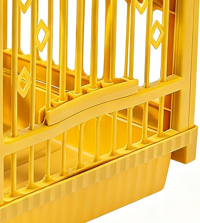 Bird Carrier Travel Cage - Birds Transport Cage with Standing Perch - Multifunctional Parrot Carrier,for Parrot Parakeet Cockatiel Conure Finch Lovebird Cockatoo Travel Indoor Outdoor Walking