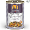 Weruva Classic Dog Food, Steak Frites with Beef, Pumpkin & Sweet Potato in Gravy, 14oz Can (Pack of 12)