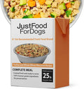 JustFoodForDogs Pantry Fresh Wet Dog Food Complete Meal or Dog Food Topper, Turkey & Whole Wheat Macaroni Human Grade Dog Food Recipe - 12.5 oz (Pack of 12)
