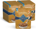 Blue Buffalo Delectables Natural Wet Dog Food Topper, Turkey Dinner 3oz (Pack of 24)
