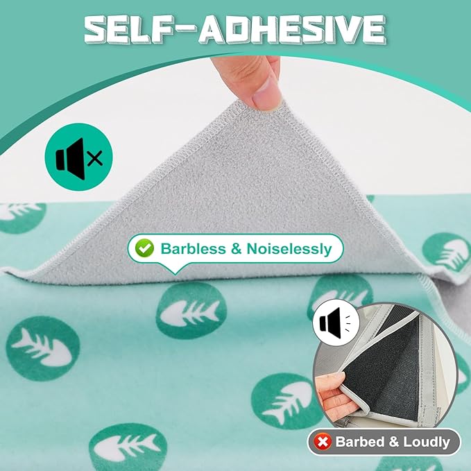 Supet Cat Wrap for Cutting Nails, 2025 Self-Adherent Cat Grooming Wrap, Anti-Escape Calming Swaddle for Medicine, Nail Clipping, Teeth Brushing, Ear Cleaning