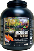 MICROBE-LIFT MLLWGXL Cold Weather Floating Fish Food Pellets with Wheat Germ for Ponds, Water Gardens, and Fountains, for Live Goldfish and Koi, 14.5 Pounds