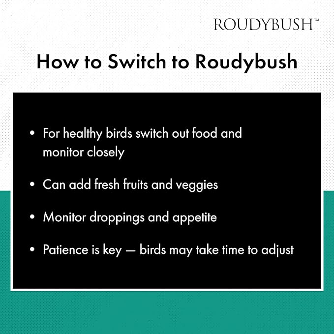 RoudyBush Daily Maintenance Bird Food, Small, 25-Pound (225SMDM)