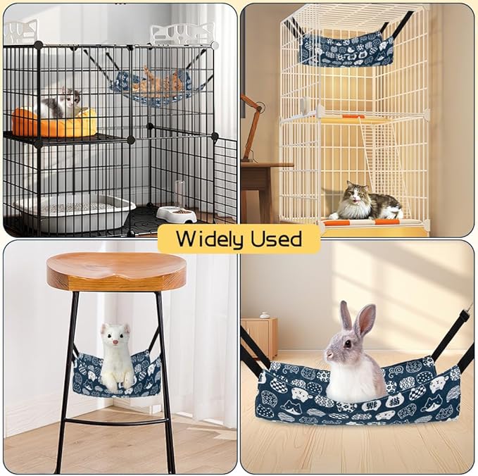 Ferret Cage Kitten Bed Cat Hammock Ferret Hammock Guinea Pig Hammock Rat Hammock Ferret Bed Chinchilla Hammock Hamster Hammock Small Animal Hammock Ferret Bed Cat Swing Kitten Accessories Kitten Cage