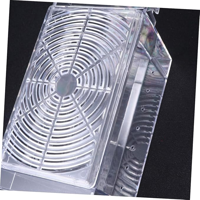 Fish Tank Breeding Box Acrylic Isolation Hatchery Tank with Removable Divider for Aquarium Fish Breeding and Fry Hatching