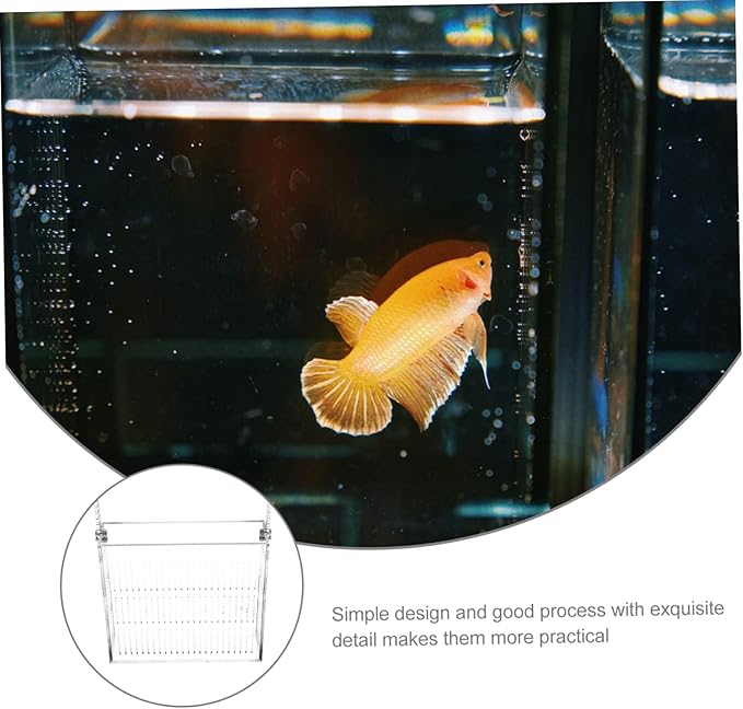 Sturdy Fish Breeding Box Aquarium Betta Tank Separator Acrylic Incubator Box