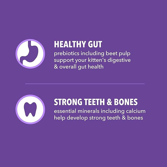 IAMS Proactive Health Kitten Dry Cat Food, Healthy Kitten Food Dry Recipe with Real Chicken in Every Bite, 7 lb. Bag