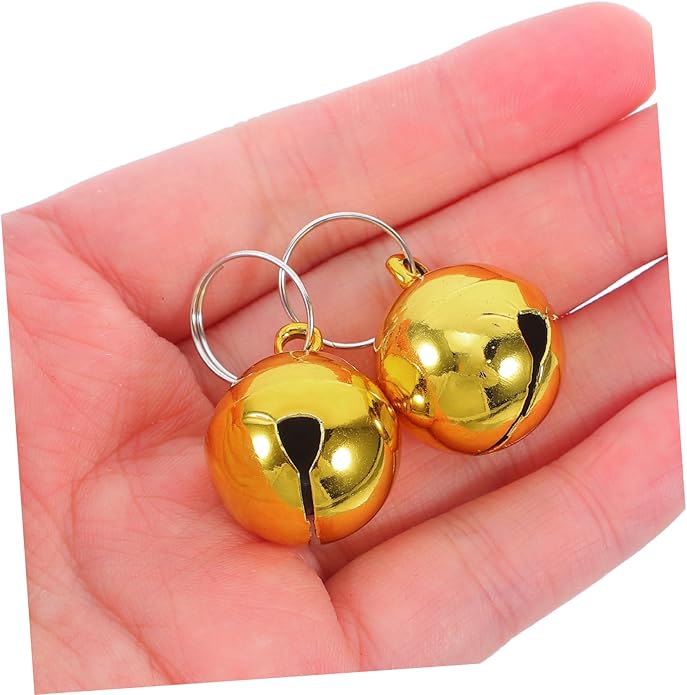 Pet Collar Bells Cute Charms for Dogs and Cats Crisp Sound for Easy Training Simple Installation for