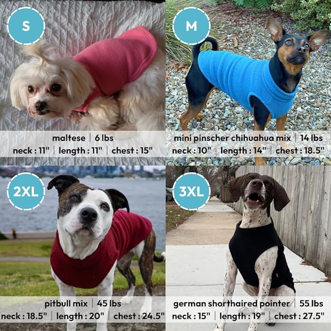 Gooby - Stretch Fleece Vest, Pullover Fleece Vest Jacket Sweater for Dogs, Mint, 2X-Large