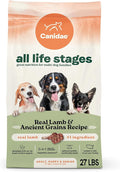 Canidae All Life Stages Real Lamb & Ancient Grains Recipe – High Protein Premium Dry Dog Food for All Ages, Breeds, and Sizes– 27 lbs.