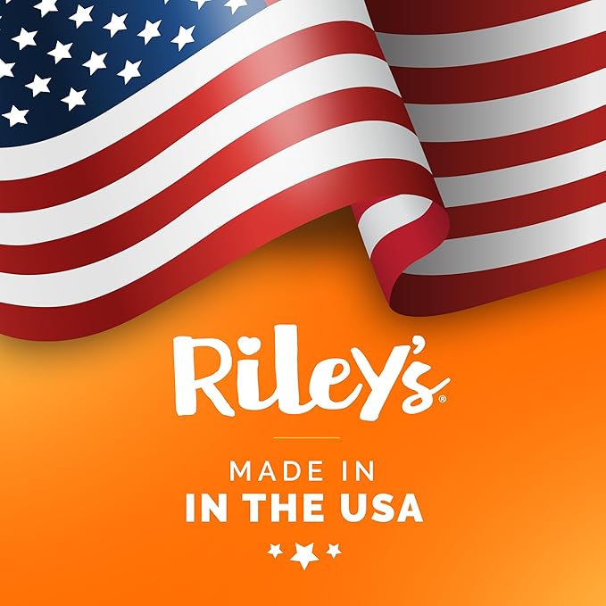 Riley's Peanut Butter Dog Biscuits - Organic & Crunchy Treats for Small Pets - Peanut Butter Dog Treats with Molasses - (12oz, Small)