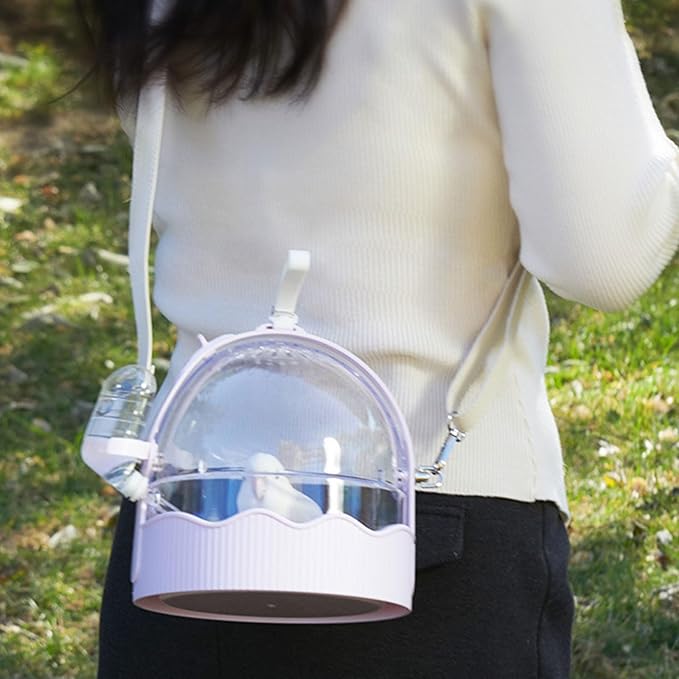 Pet Carriers Cage Portable Cage Parrot Bird Carrier Outdoor Travel Camping Bird Parrot with Water Bottle Small Pet Supply Small Large Cages and Habitats Cages and Habitats