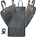 URPOWER Dog Car Seat Cover for Pets 100% Waterproof Seat Cover Hammock 600D Heavy Duty Scratch Proof Nonslip Durable Soft Back Seat Covers for Full Size Trucks