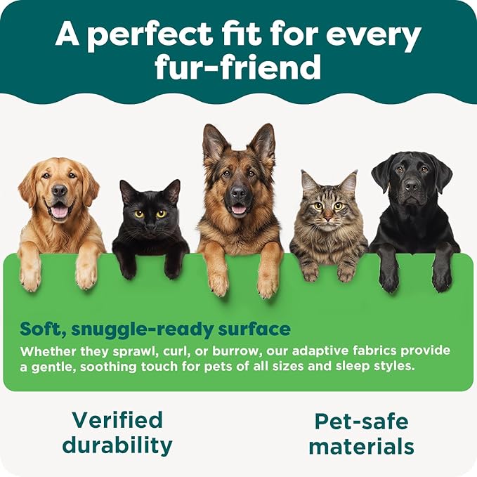 Furhaven Steady Paws Multi-Step Pet Stairs for High Beds & Sofas - Cream, 4-Step