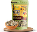 Danodia's Zoolulu Premium Conure Energy Millet Mix (950g/2 lbs) | Premium Bird Food Blend for Conures, Quakers, Cockatiels & Lovebirds | Daily Feeding Blend