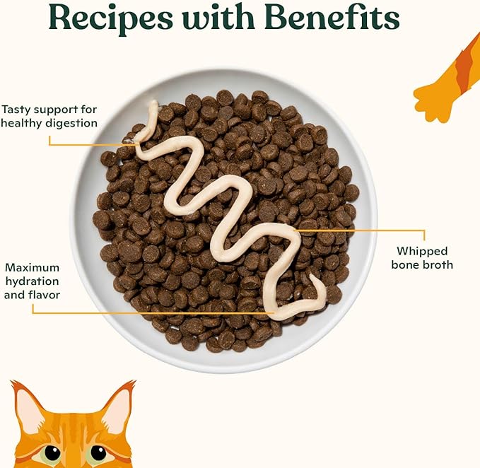 Made by Nacho Lickable Cat Treats Mousse Tubes 12 Count with Bone Broth Tuna Recipe (.5 oz) No Grains, Corn, Wheat or Soy
