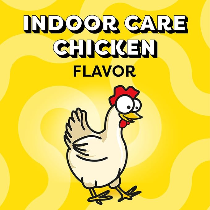 Temptations Cat Treats Indoor Care, Classic Crunchy and Soft Cat Treats, Tasty Chicken Flavor, 4.9 oz. Pouch (Pack of 10)