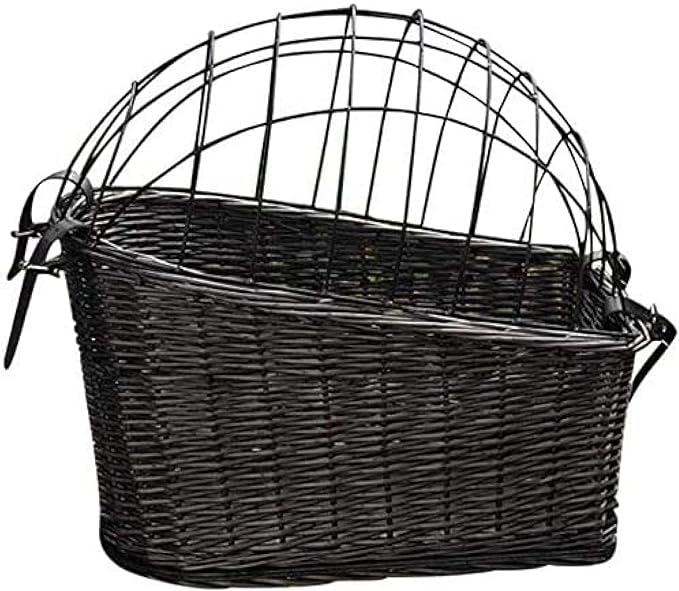 DIE Bicycle Basket for Pets, Bicycle Basket for Dogs, Bicycle Carrier, Bicycle Basket Rear Or Bicycle Basket Front, Handmade Cage and Mounting Bracket for Cat Dogs Up to 25 Kg.,Constructive23