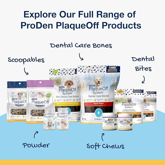Proden PlaqueOff Dental Care for Dogs and Cats, 60gm