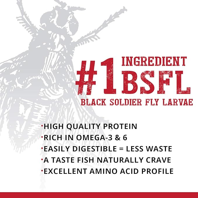 Fluval Bug Bites Cichlid Fish Food, Granules for Small to Medium Sized Fish, 1.59 oz., A6580
