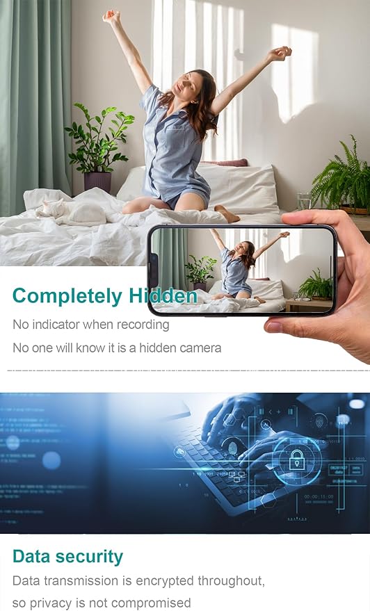160° Wide Angle 4K HD Charger Camera Not Support 5G WiFi