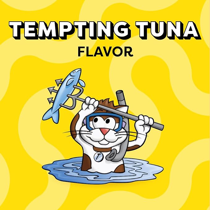 Temptations Cat Treats Classic Crunchy and Soft Cat Treats, Tempting Tuna Flavor, 16 oz. Tub