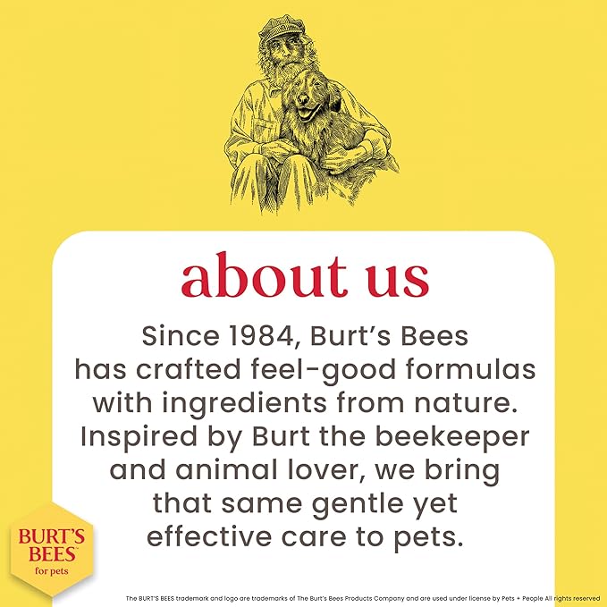 Burt's Bees for Pets Waterless Cat Shampoo Spray, No-Rinse Cat Dry Shampoo with Shea Butter & Honey for Gentle Cleaning Between Baths, pH Balanced, No Harsh Detergents, 10 Fl Oz - 6 Pack