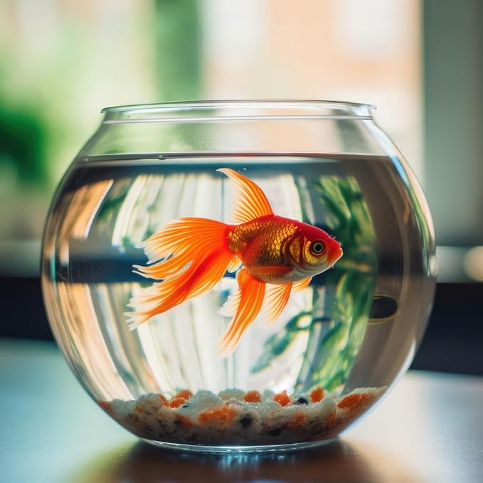 8 Pcs Plastic Fish Bowls for Centerpieces 27 oz Clear Fish Bowl for Drinks Unbreakable Heavy Duty Round Vase for Table Centerpieces Wedding Event Home Decor