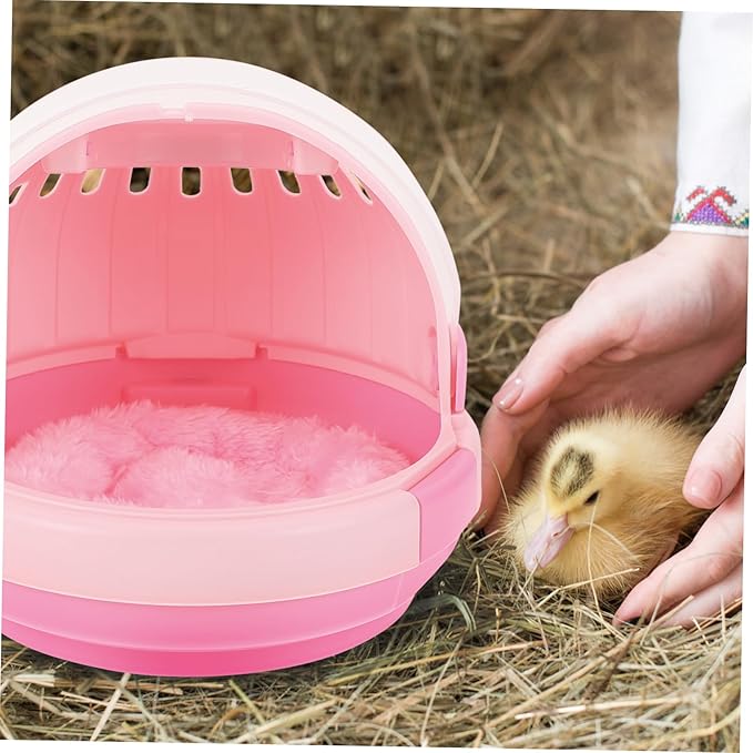 Small Bird Travel Cage Parrot Carrier Easy to Carry Bird Carrier Pad Safe