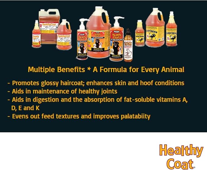 Healthy Coat Kickin Chicken Feed Supplement, Quart, for Better Plumage, Eggs, Immune System, and Attitude