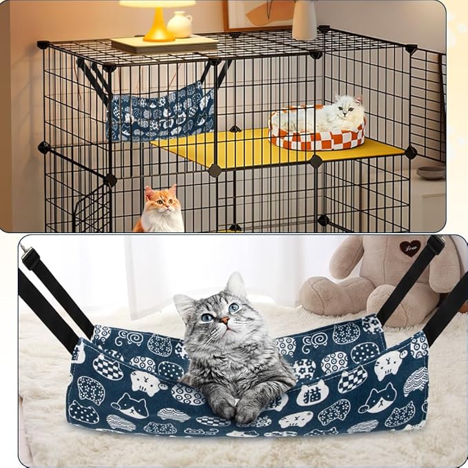 Ferret Cage Kitten Bed Cat Hammock Ferret Hammock Guinea Pig Hammock Rat Hammock Ferret Bed Chinchilla Hammock Hamster Hammock Small Animal Hammock Ferret Bed Cat Swing Kitten Accessories Kitten Cage