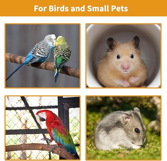 kathson Natural Sun-Dried Birds Millet Spray Millet Treat bird snacks for Parrots Cockatiels Lovebirds Painted Buntings and Finches Parakeets 1.1 LB