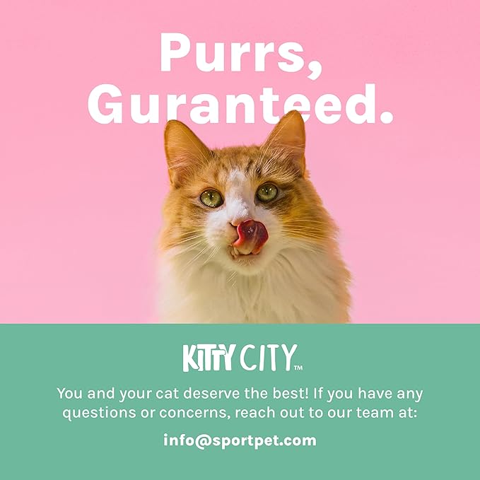 Kitty City Outdoor Catio Furniture and Play Kits for Cats, Outdoor Mega Kit