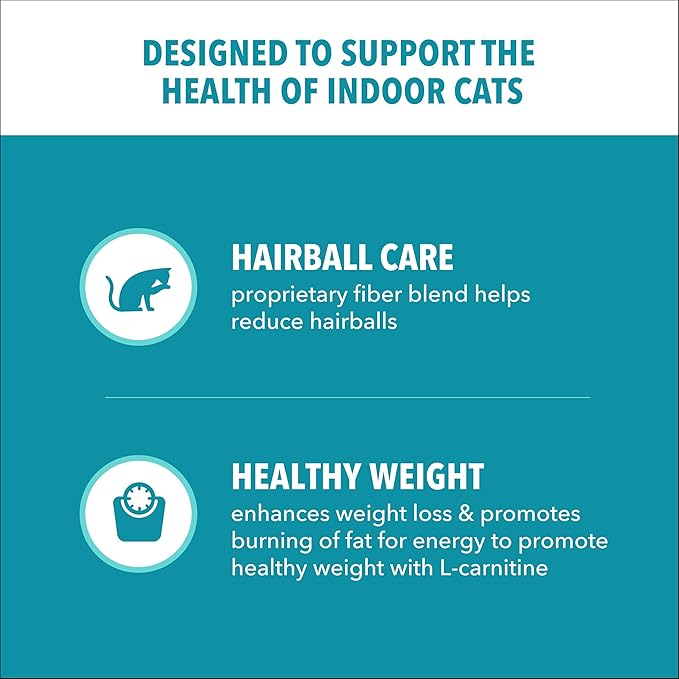 IAMS Proactive Health Dry Cat Food, Indoor Weight and Hairball Care Cat Food Dry Recipe, with Salmon, 22 lb. Bag