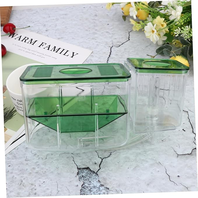 Self-Guided Fish Breeding Tank Isolation Box for Juvenile Fish Transparent Design for Easy Observation