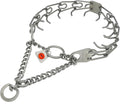 Herm Sprenger Matte Stainless Steel Scratch Resistant Dog Collar with Swivel D-Ring Training Collar for Small Dogs Made in Germany (16in x 2.25mm (Neck Size up to 13 in) | Matte)