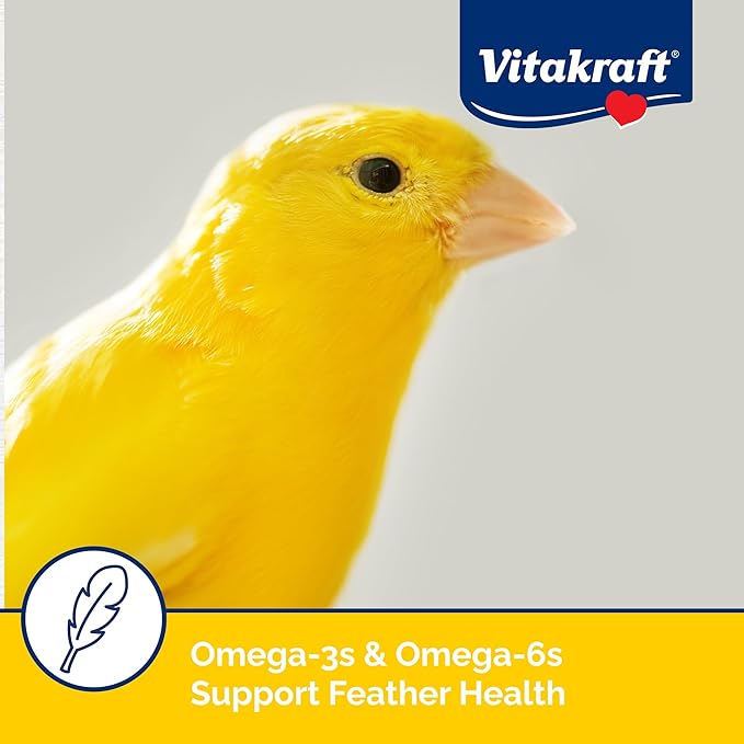 Vitakraft Menu Premium Canary and Finch Food - Vitamin-Fortified - Daily Food for Small Pet Birds Browns 2.5 Pound (Pack of 1)