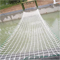 SCITOY Rope Net for Playground Safety Net in White Nylon Child pet Cat Safety Anti-Fall Net for Stair Railings Balcony Patio Protection 5cm mesh,1x2m(3x7ft)